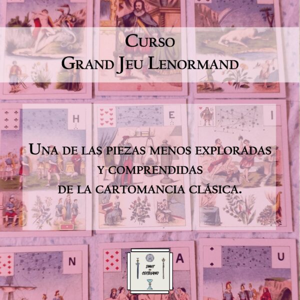 portada curso grand jeu lenormand